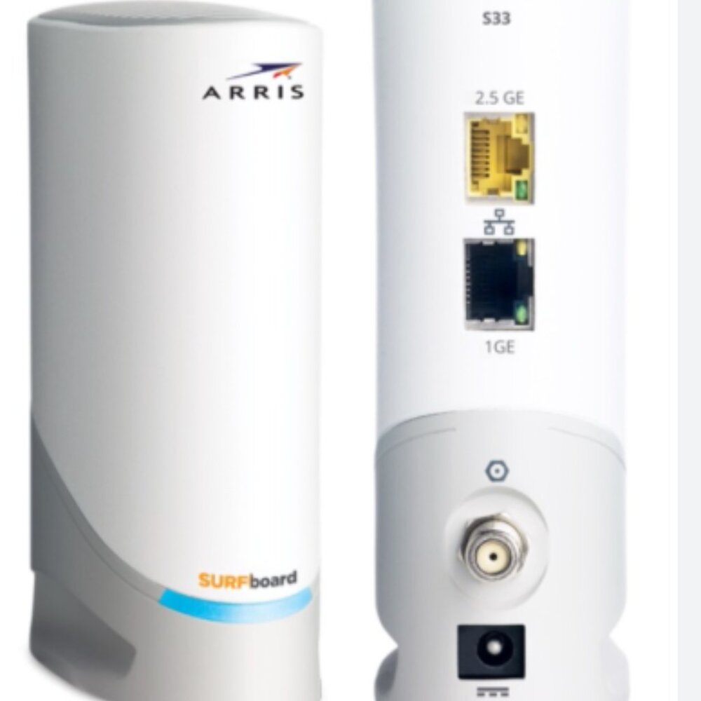 ARRIS (S33) - Cable Modem - Fast DOCSIS 3.1 Multi-Gigabit Modem